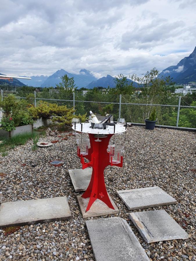 Bnb Haus Weibel Landquart Dış mekan fotoğraf